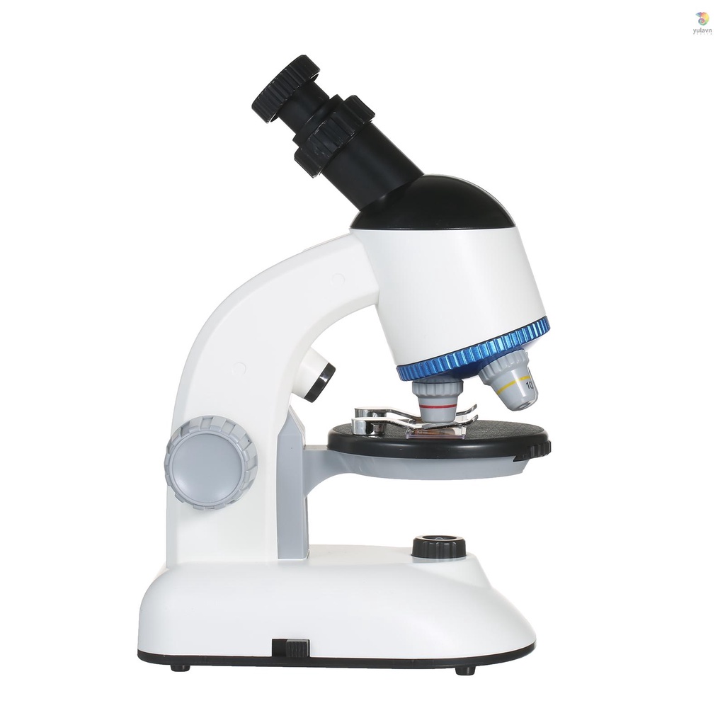 Kính Hiển Vi Mini 40X ~ 800X Có Đèn LED Cho Người Mới Bắt Đầu