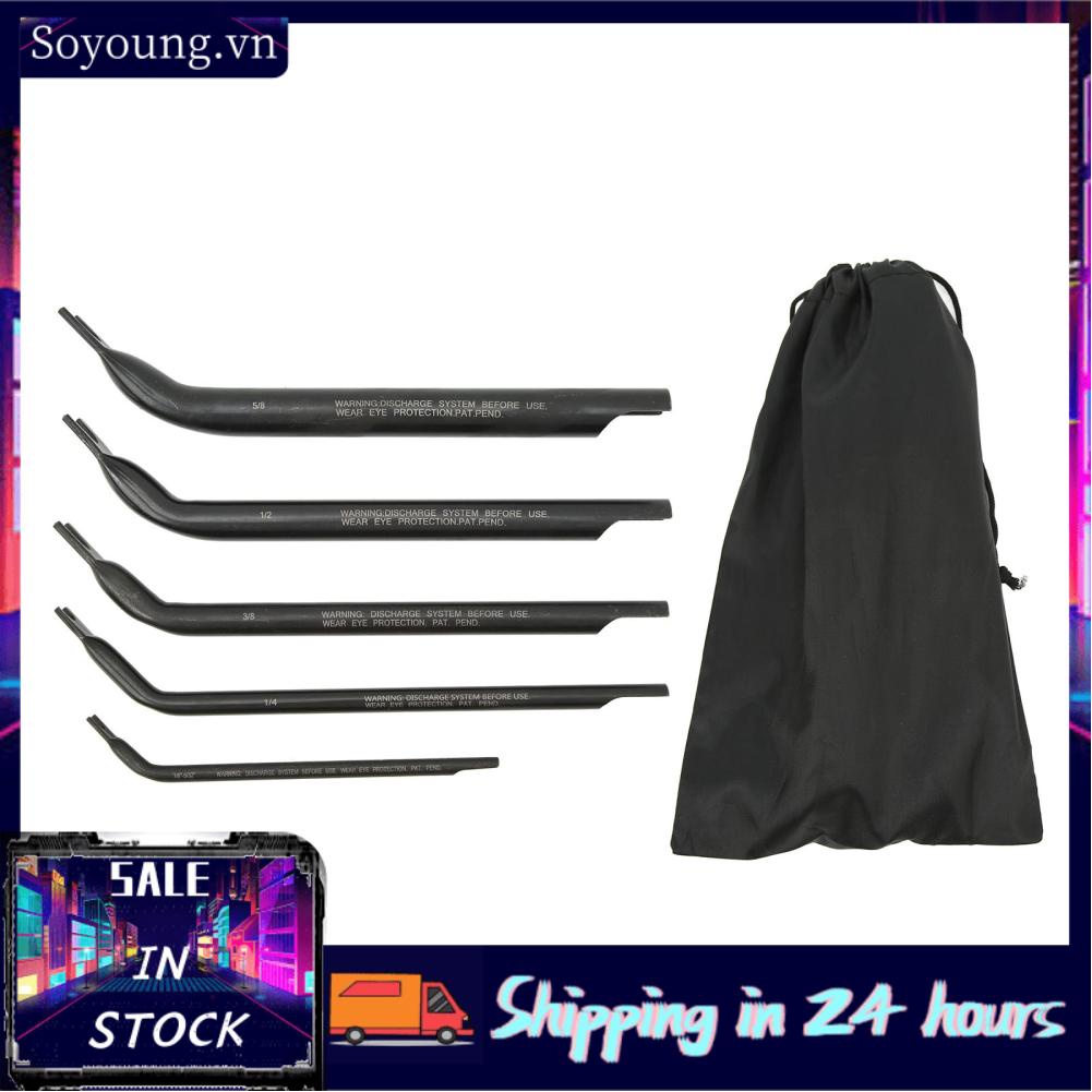 Soyoung Airline Disconnect Set  Rustproof High Strength 5Pcs Automotive Hand Tool for Heavy Duty Big Rig Truck Brake