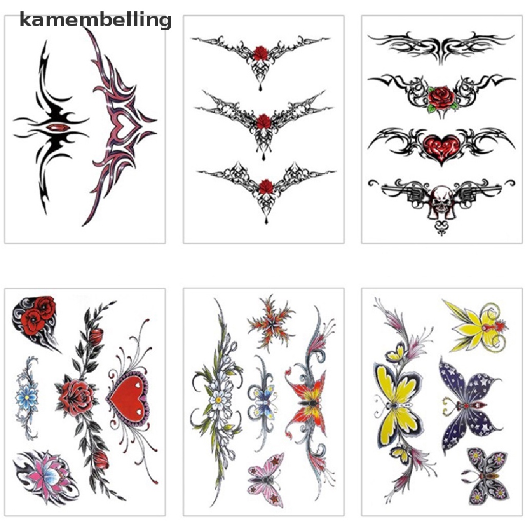 1 Tấm Hình Xăm Dán Chống Nước kamembelling Độc Đáo