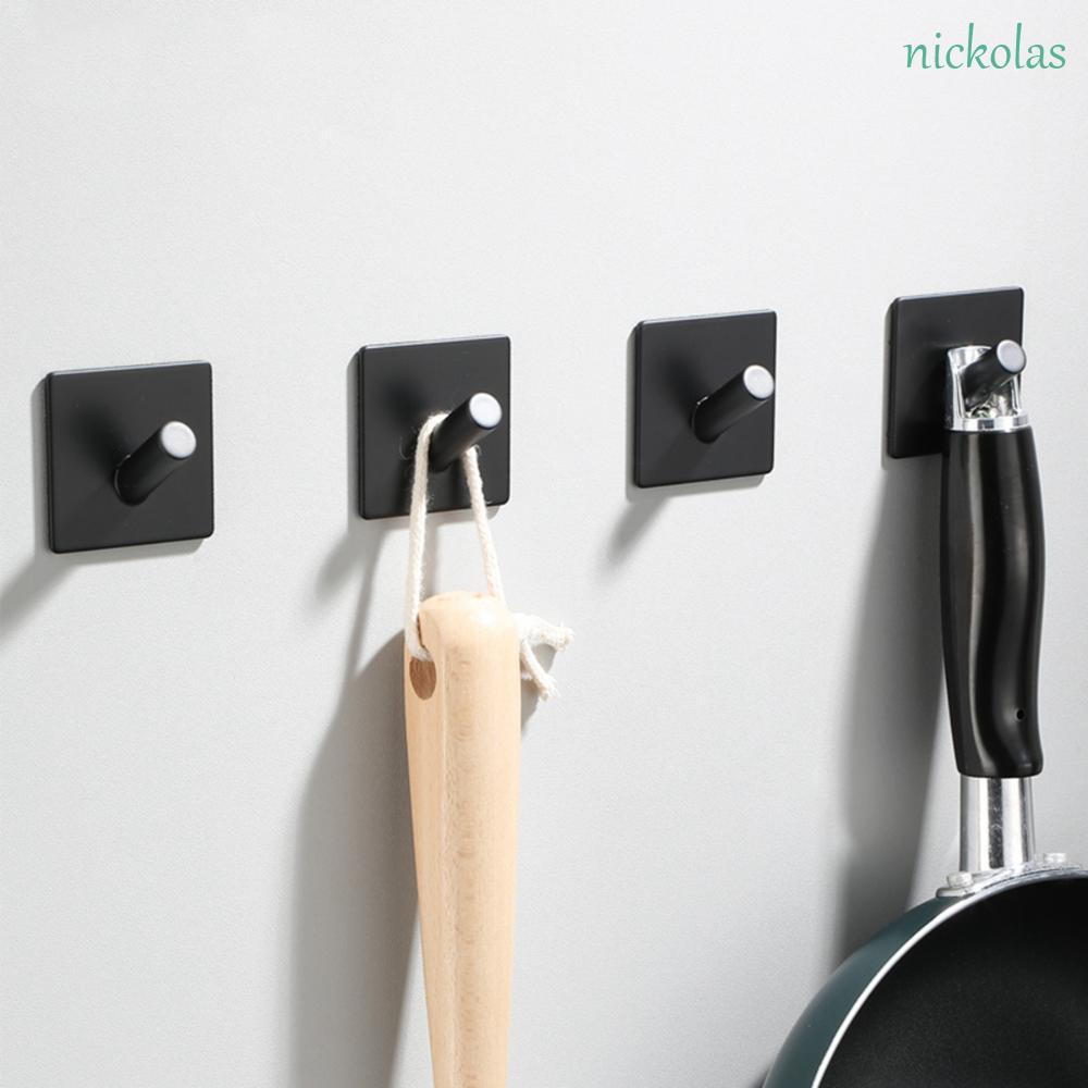 Móc Treo Chìa Khóa Gắn Tường Bằng Thép Không Gỉ Sắp Xếp Gọn Gàng Cho Nhà Bếp Nhà Tắm