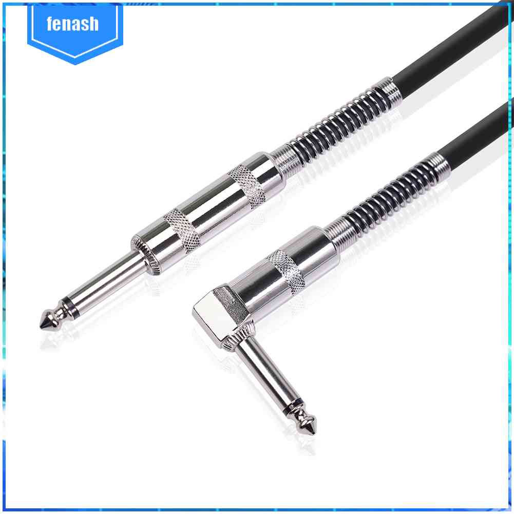 Dây Cáp Âm Thanh Nối Giắc Cắm 6.5mm Sang Góc Phải Chuyên Dụng Cho Đàn Guitar