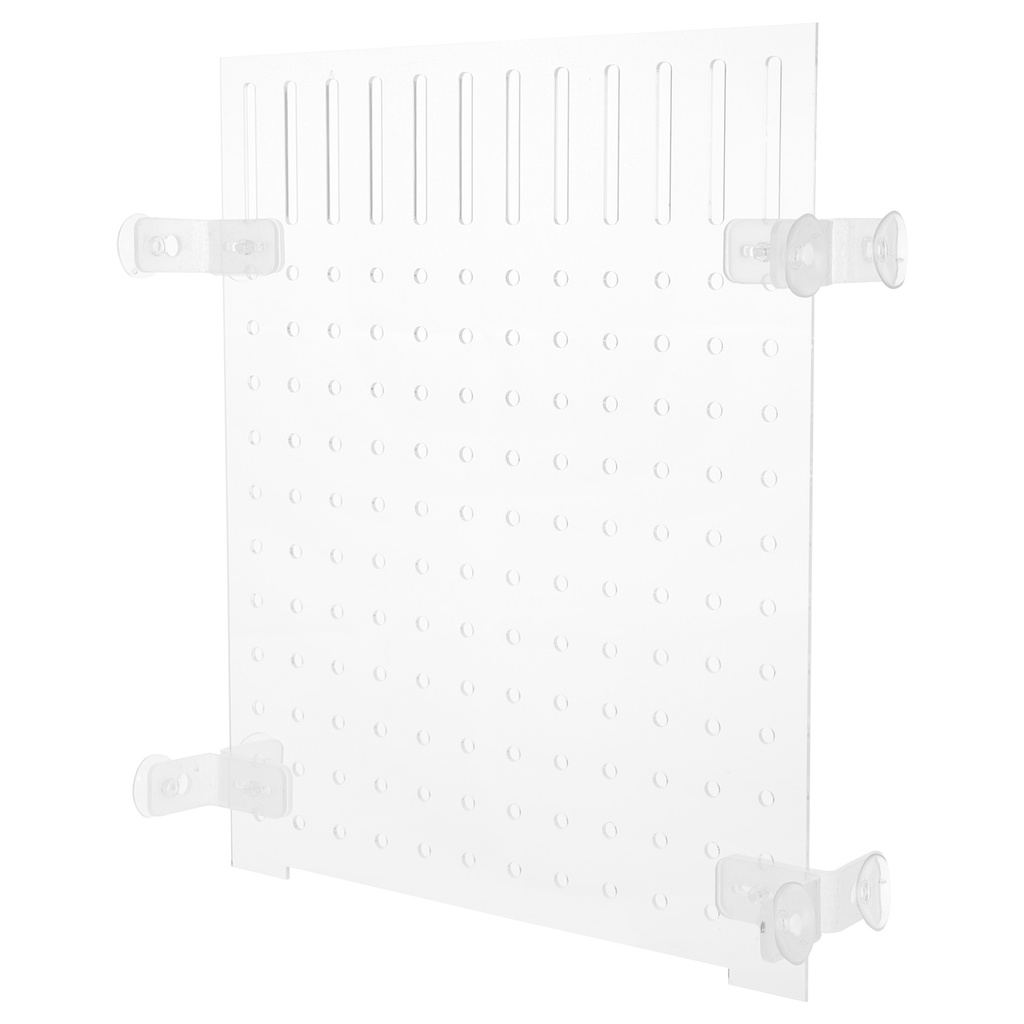 Aquarium Divider Fish Tank Isolation Board Acrylic Grid Accessories Sucker
