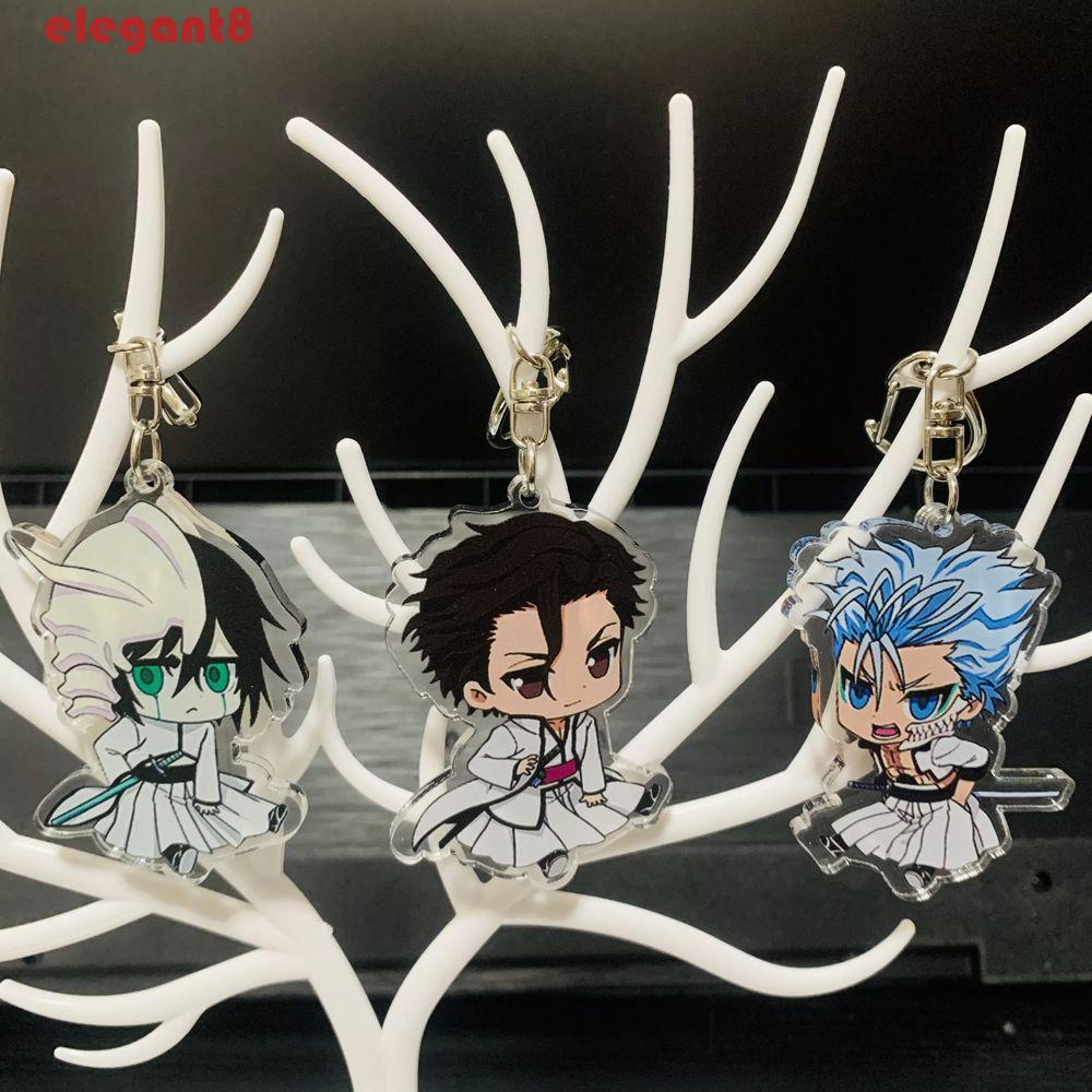 Móc Chìa Khóa Bằng Acrylic Hai Mặt Họa Tiết Nhân Vật Anime Thanh Lịch