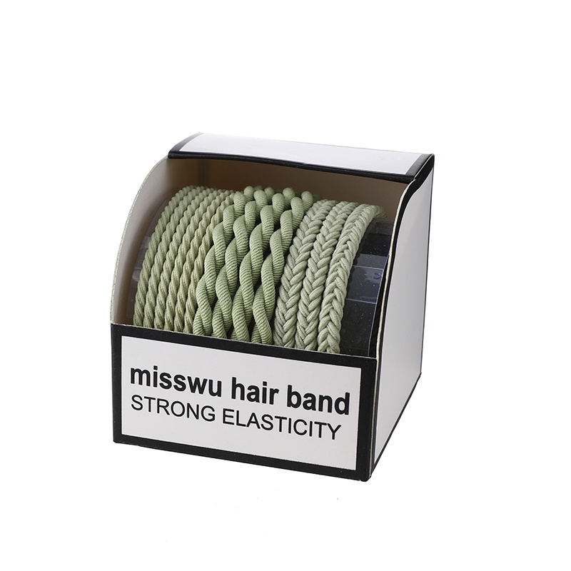 Set 10 / 12 Dây Buộc Tóc Cao Su Thời Trang Mùa Hè Hàng Mới 2023 Dành Cho Bạn Nữ