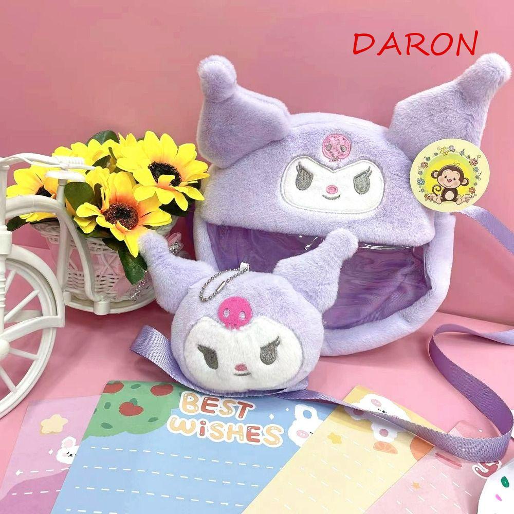 Túi Đeo Chéo Hình Gấu Hoạt Hình Kuromi Dễ Thương Cho Bé