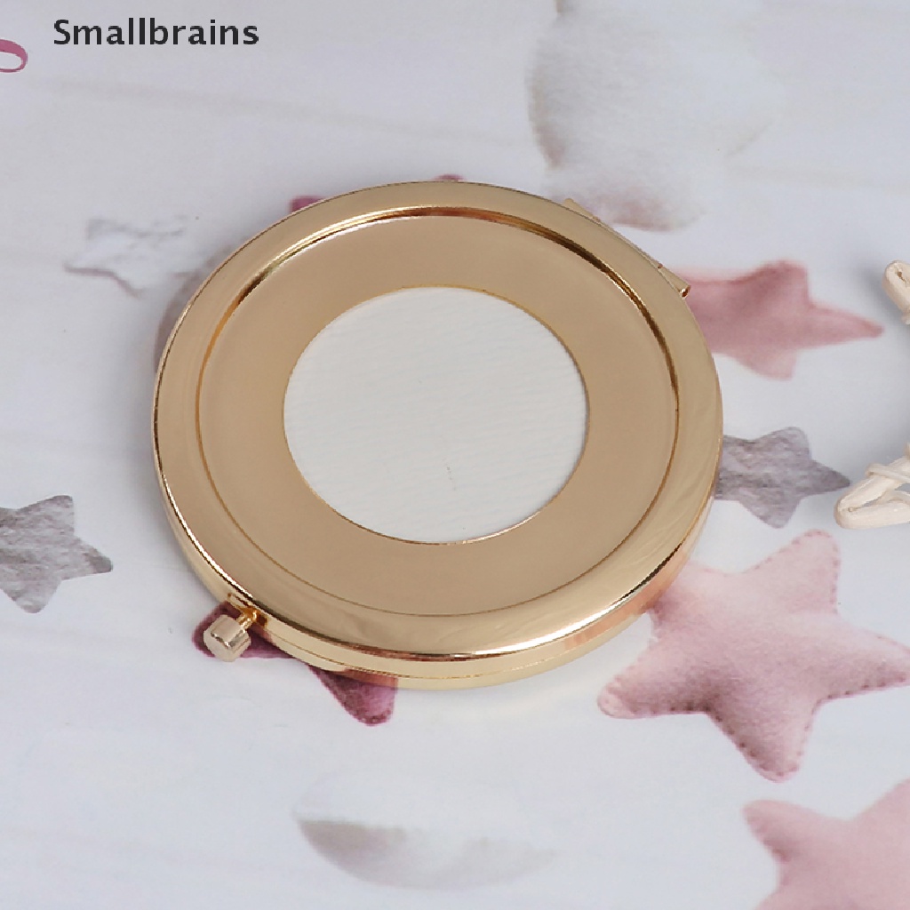 Smbr Gương Trang Điểm Nhỏ Gọn Bỏ Túi Bằng Hợp Kim Phong Cách Vintage