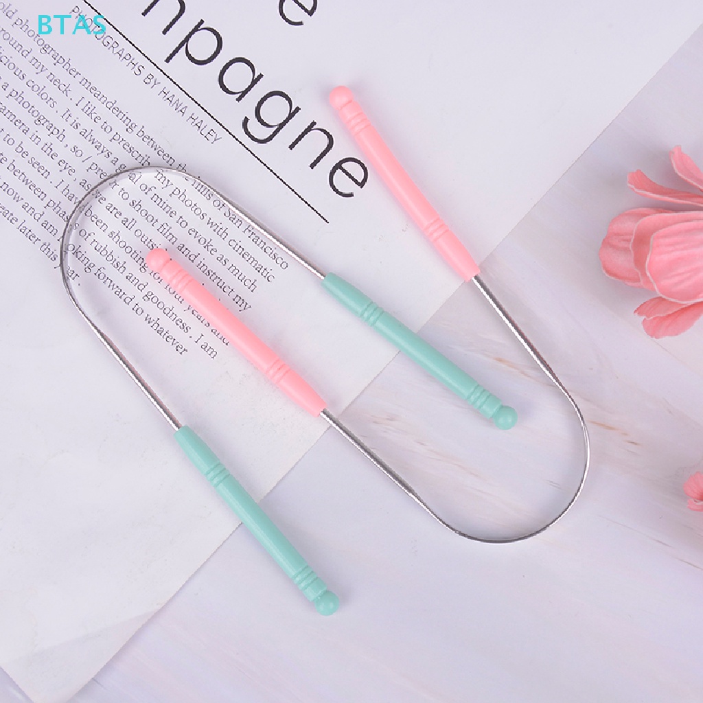 Dụng Cụ Nạo Làm Sạch Lưỡi Bằng Thép Không Gỉ BT BT Chăm Sóc Sức Khỏe Răng Miệng