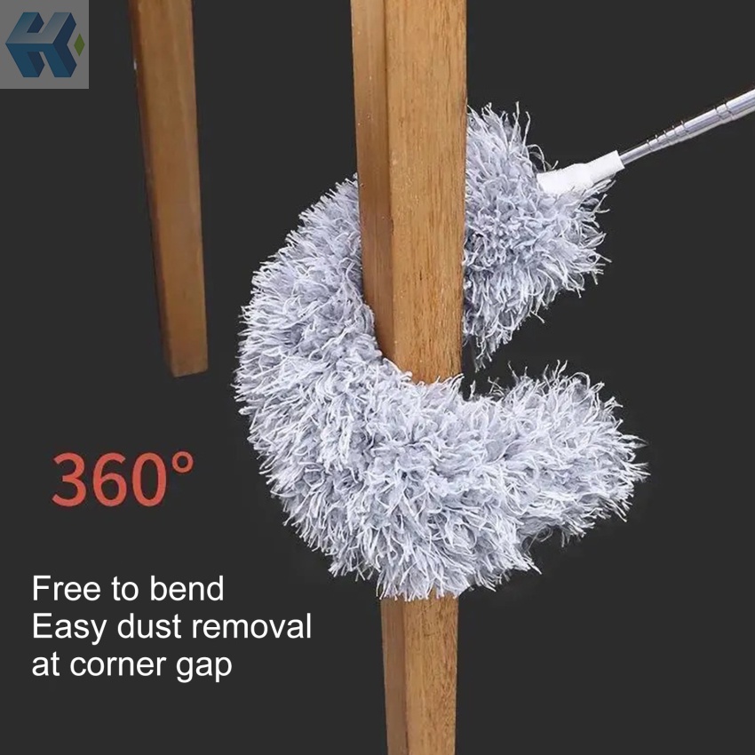 Chổi Lông Gà Quét Bụi Nối Dài Có Thể Thu Gọn