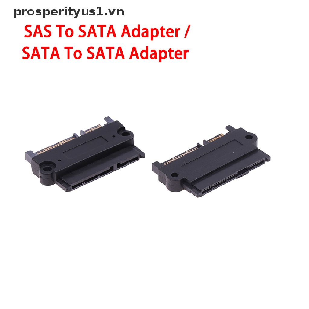 1 Adapter Chuyển Đổi Góc Thẳng SATA Sang SATA SFF-8482 SAS Sang SATA 180 Độ prosperityus1