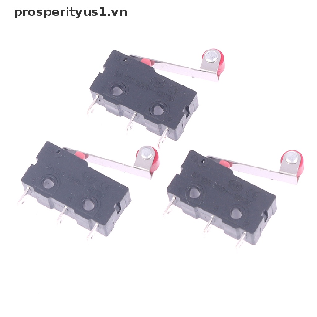 Set 10 Công Tắc Micro KW11-3Z 5A 250V 3 Feet Chuyên Dụng