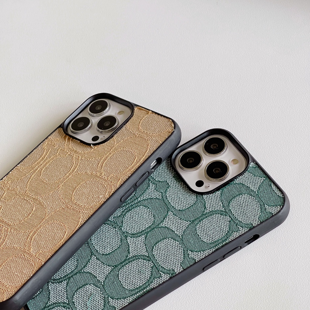 Ốp Điện Thoại Vải Nhiều Màu Sang Trọng Cho iPhone 14Pro Max 13promax 12 11