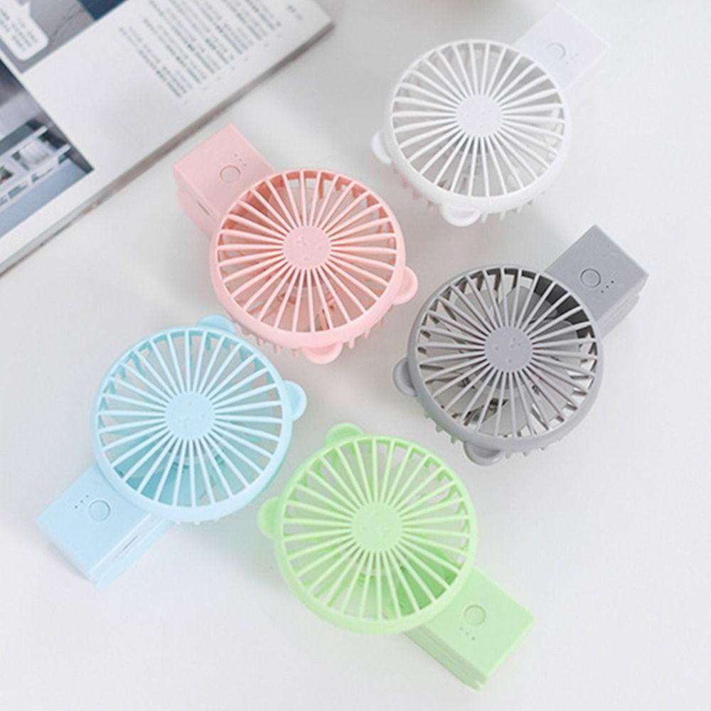 WATTLE Quạt Mini Cầm Tay Có Thể Gấp Gọn Tiện Dụng