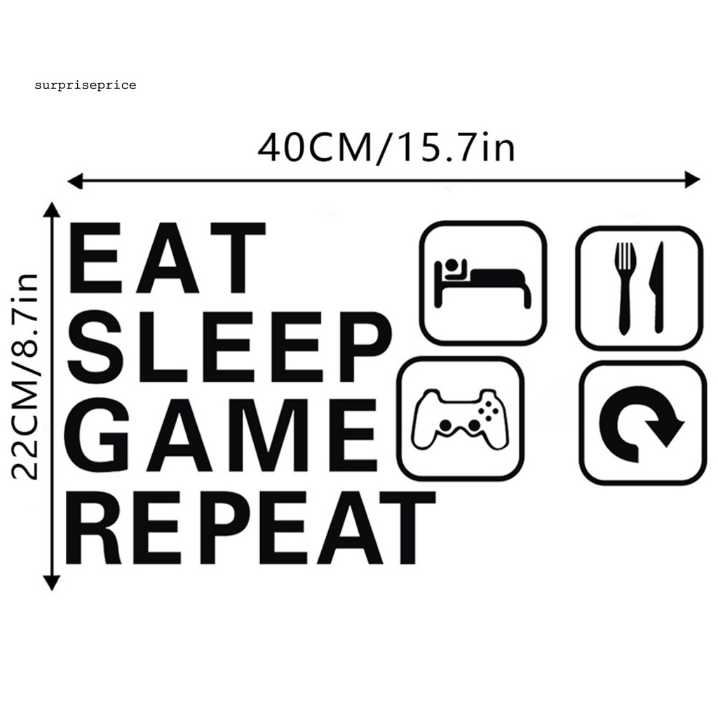 Decal dán tường PVC Tự Dính Họa Tiết Bộ Điều Khiển Chơi Game Trang Trí Phòng Khách