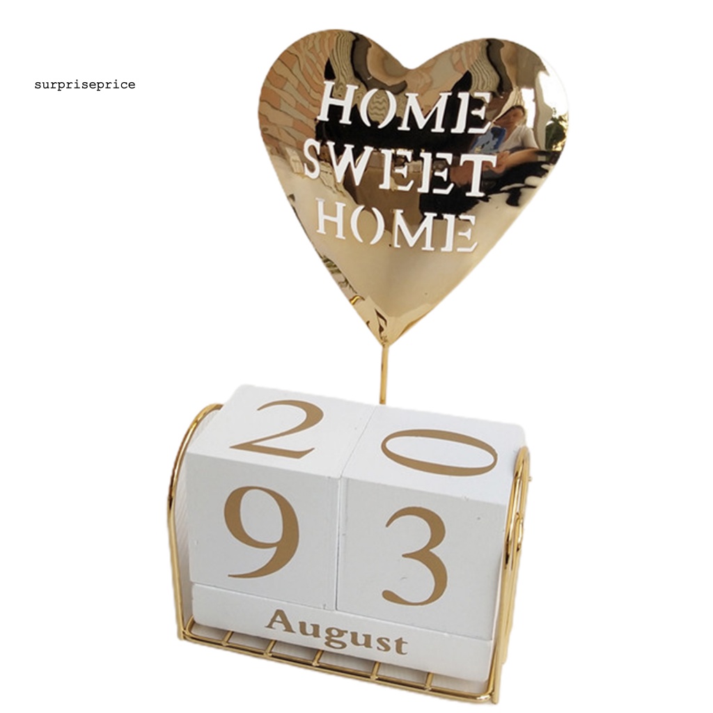 1 Bộ Lịch Gỗ Sử Dụng Hàng Ngày Thời Trang Cho Phòng Khách