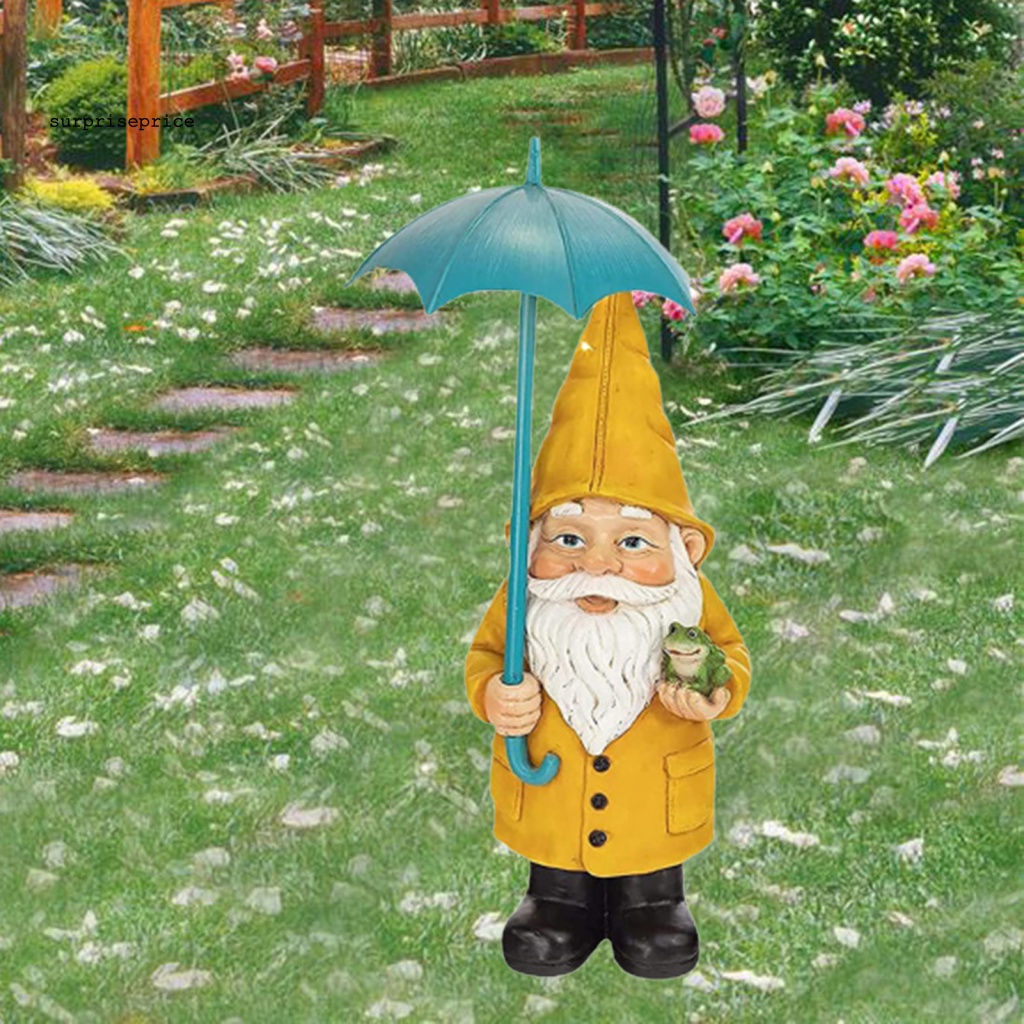 Spa Bức Tượng Dwarf Sử Dụng Năng Lượng Mặt Trời Phát Sáng Trong Bóng Tối