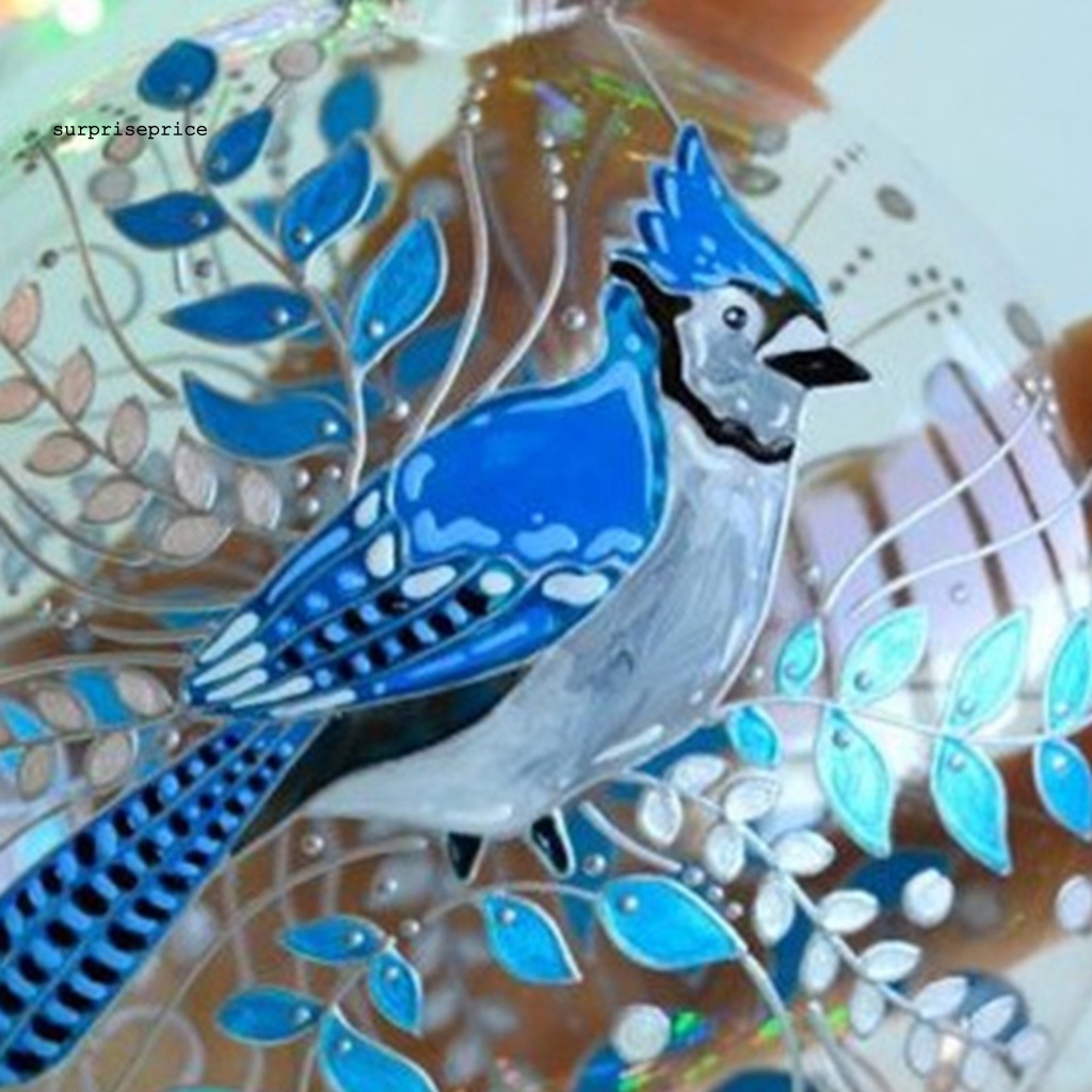 Spa Mặt Dây Chuyền Acrylic Hình Chim Ruồi Thủ Công Viền Mịn Trang Trí Cây Thông Giáng Sinh Cho Bữa Tiệc