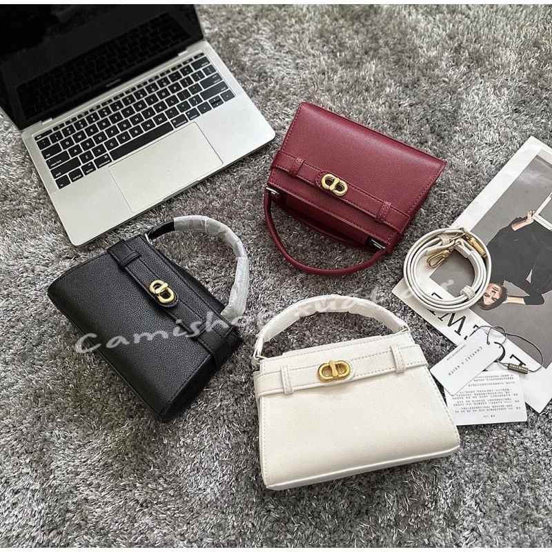 Túi ck khoá cài siêu hot size 19cm ảnh thật hàng tuồn TX0013