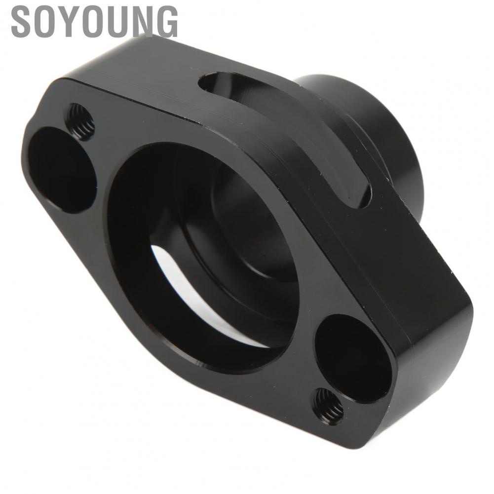 Soyoung BOV Adapter  Professional Turbo Blow Off Valve CNC Aluminum Perfect Sealing Rustproof Long Lasting Rugged Structure for EcoBoost Models