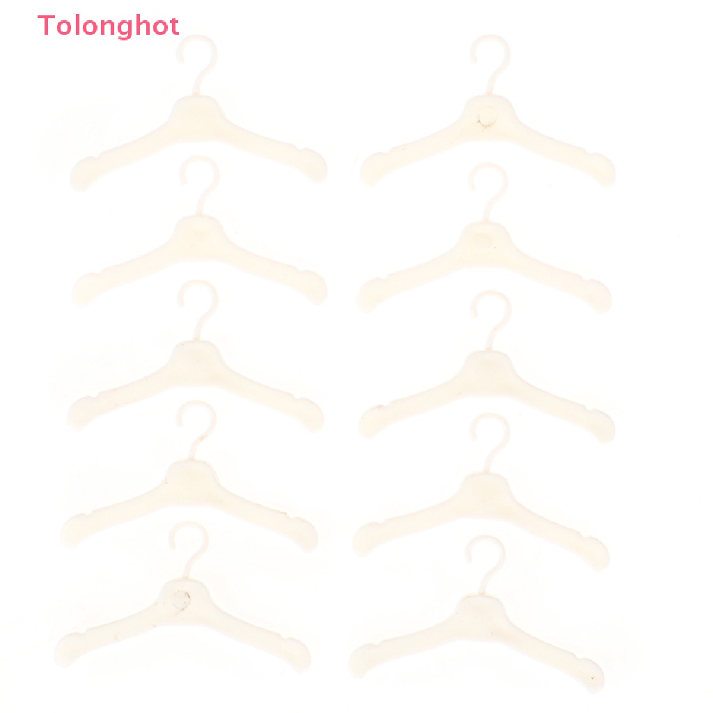 Set 10 Móc Treo Quần Áo Mini Bằng Nhựa Dễ Thương