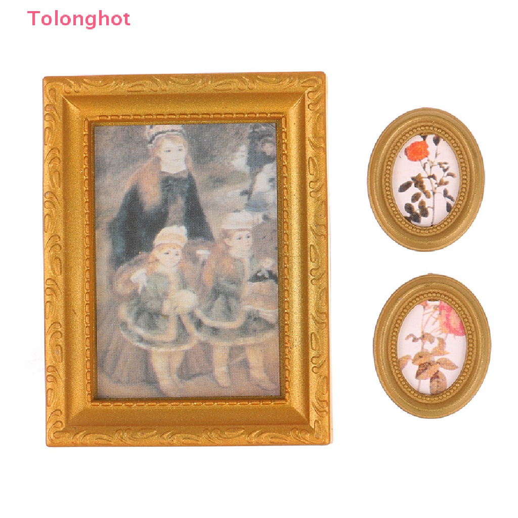 Khung Ảnh Dùng Trang Trí Nhà Búp Bê 1: 12 DIY