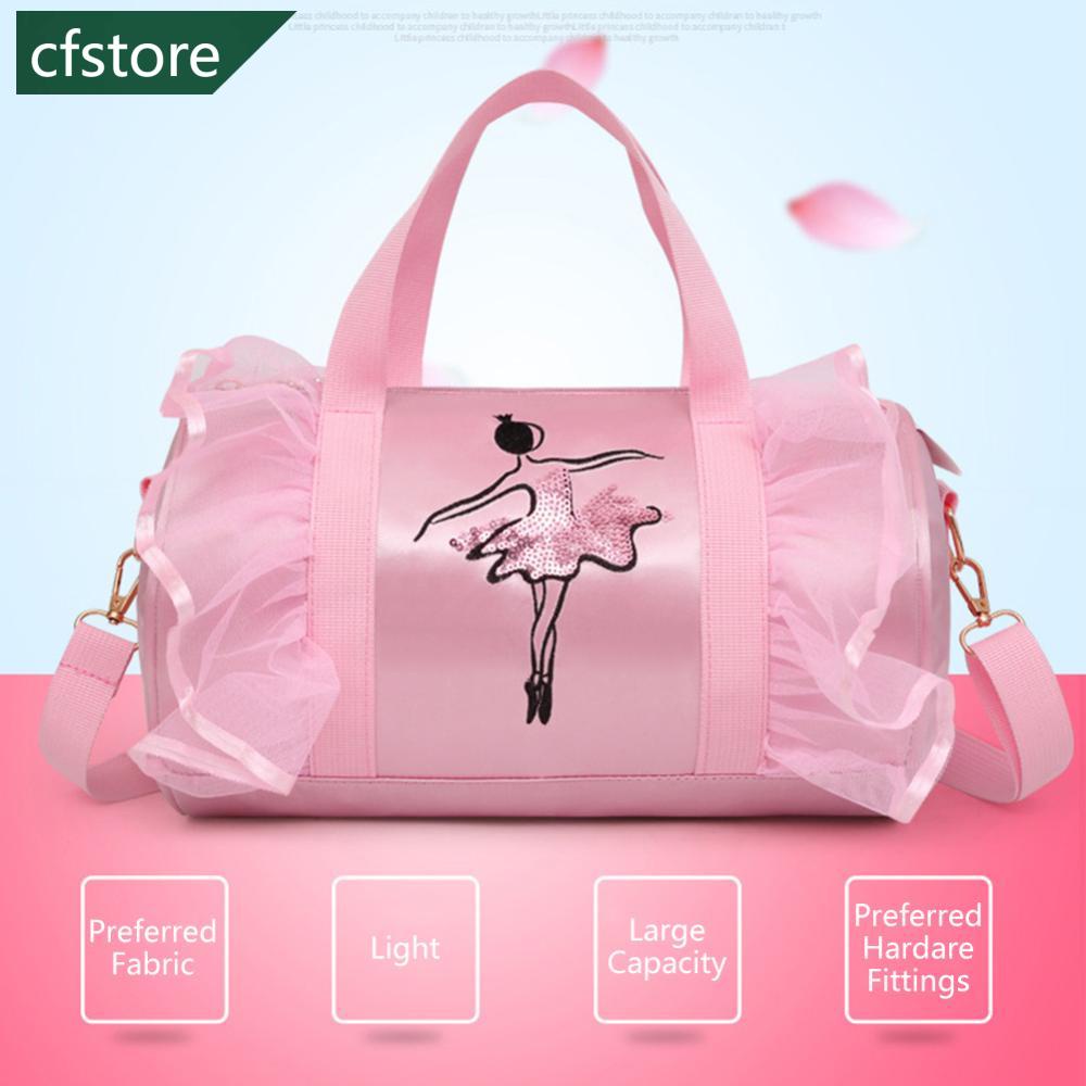 Túi Xách Đeo Vai / Đeo Vai / Cầm Tay Cỡ Lớn Phối Ren Đính Kim Tuyến Lấp Lánh Thời Trang Cho Bé D2H2