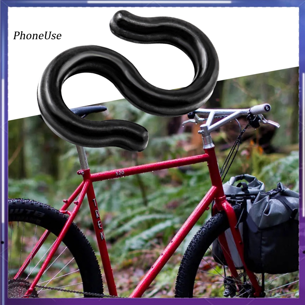 Bộ 10 Kẹp Cố Định Dây Cáp Xe Đạp Leo Núi Bằng Nhựa PU