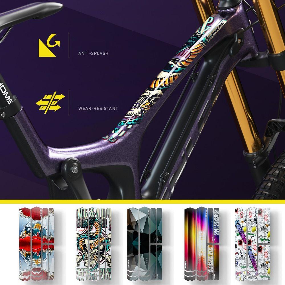 Miếng Dán Bảo Vệ Khung Xe Đạp Chống Trầy Tháo Rời Được Tiện Lợi