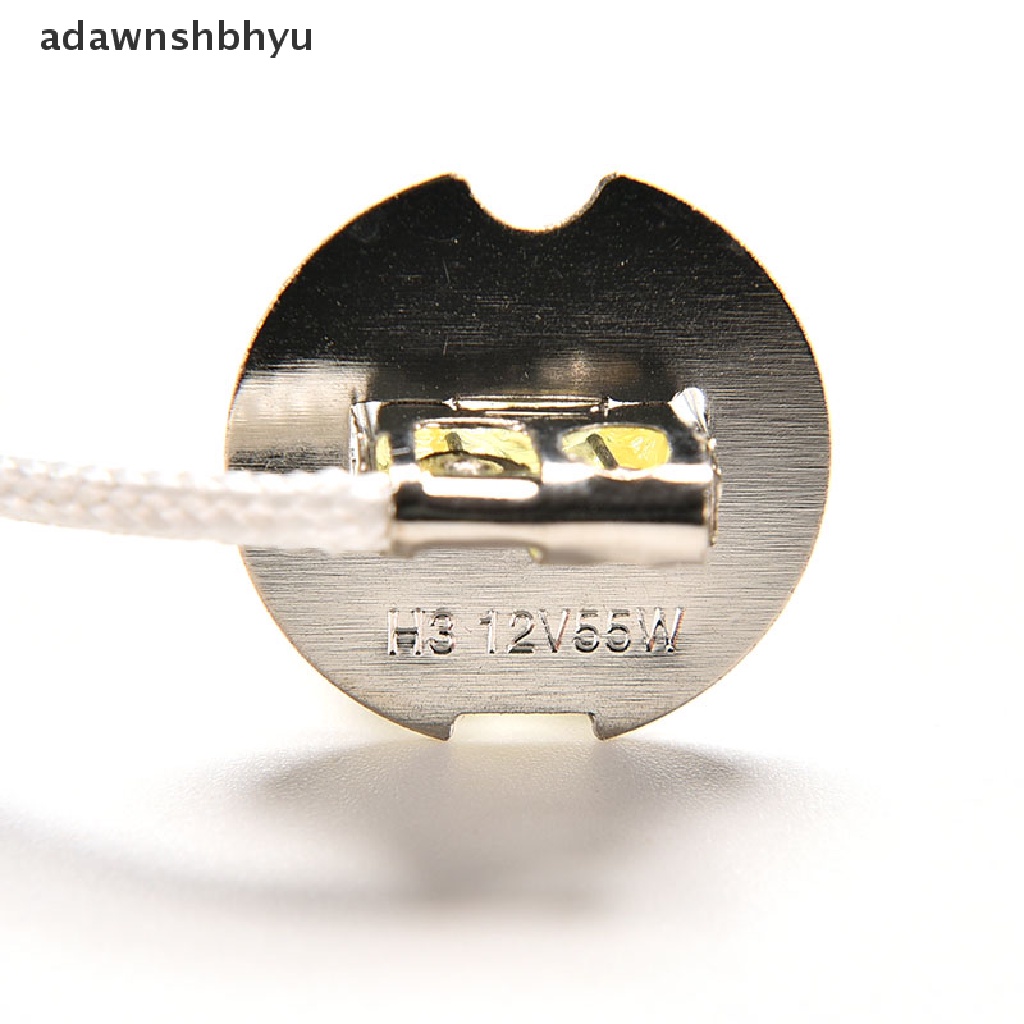 Set 2 Đèn Pha 55W 12V H3 Ánh Sáng Vàng / Trắng Chuyên Dụng Cho Xe Hơi