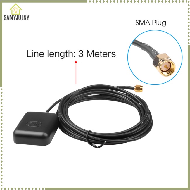 Đế Ăng Ten Định Vị Gps 1575.42mhz Cho Xe Hơi Dài 3m