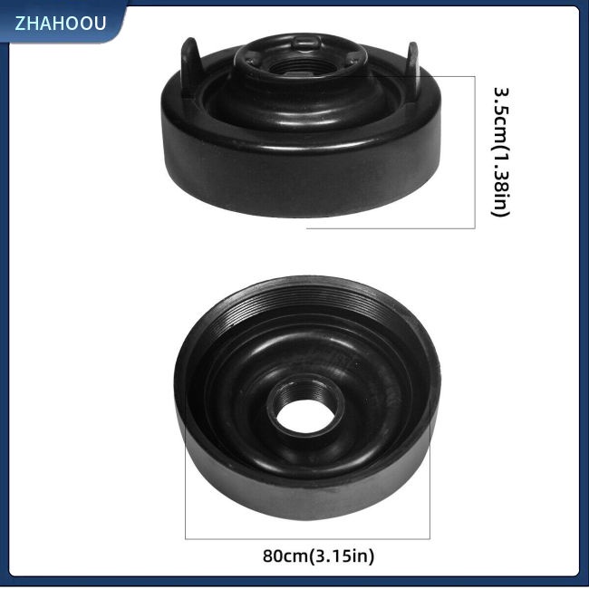 ☃Phụ Kiện Trang Trí Nhà Cửa Độc Đáo Sáng Tạo☃ Ốp Đèn Pha Led H4 80mm Bằng Cao Su Chống Thấm Nước / Bụi Bẩn Dành Cho Xe Hơi