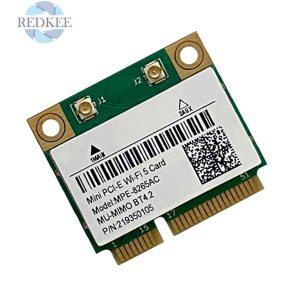 Thẻ Mạng Không Dây 1200M MC8265 Băng Tần Kép 2.4GHz 5GHz Mini PCIe