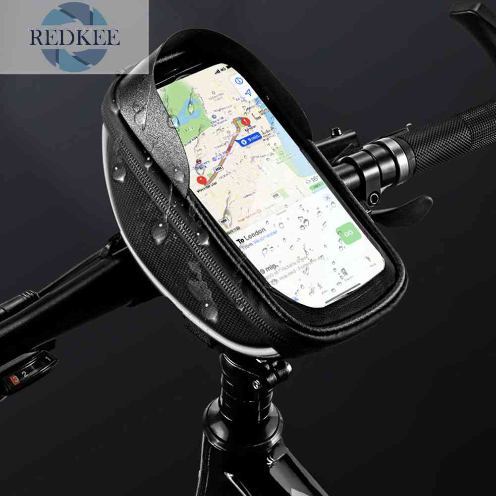 Túi Đựng Điện Thoại Cỡ Lớn Gắn Xe Đạp Tiện Dụng