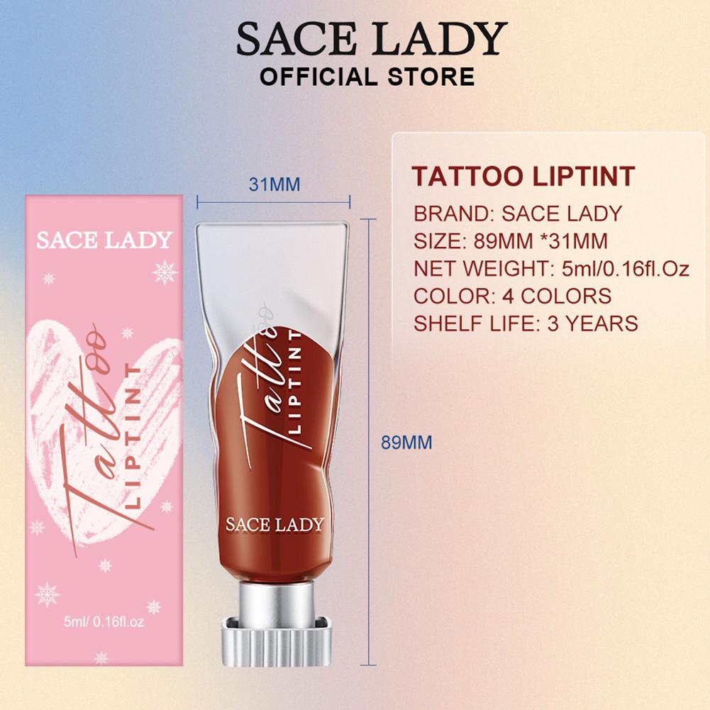 Son Kem Màu Nhung Lì Lâu Trôi Không Thấm Nước Sắc Tố Cao SACE LADY F8A0