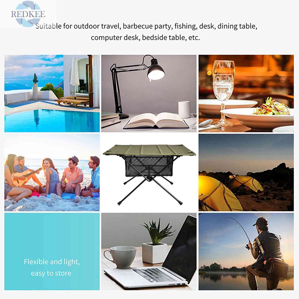 Túi Lưới Để Bàn Có Thể Gấp Lại Dùng Để Đựng Đồ Nướng Bbq Tiện Dụng