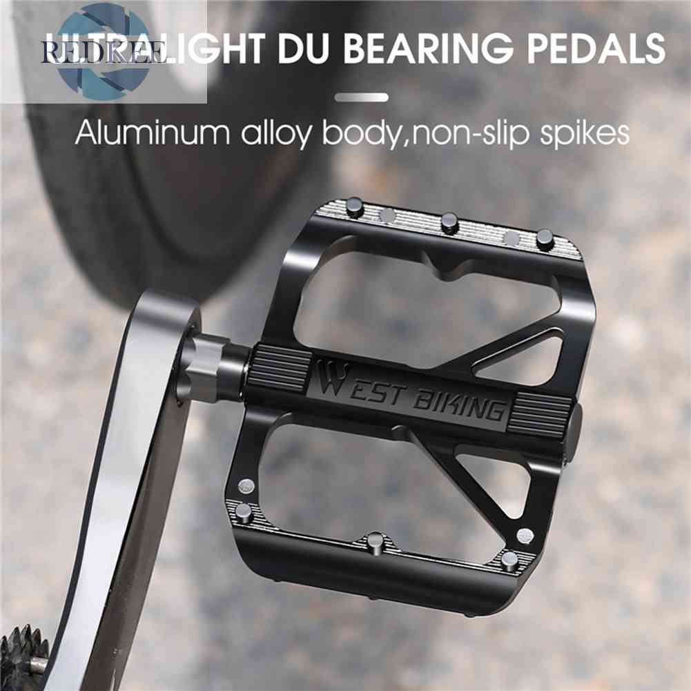 Bàn Đạp Chống Trượt Bằng Hợp Kim Nhôm Chất Lượng Cao Dành Cho Xe Đạp