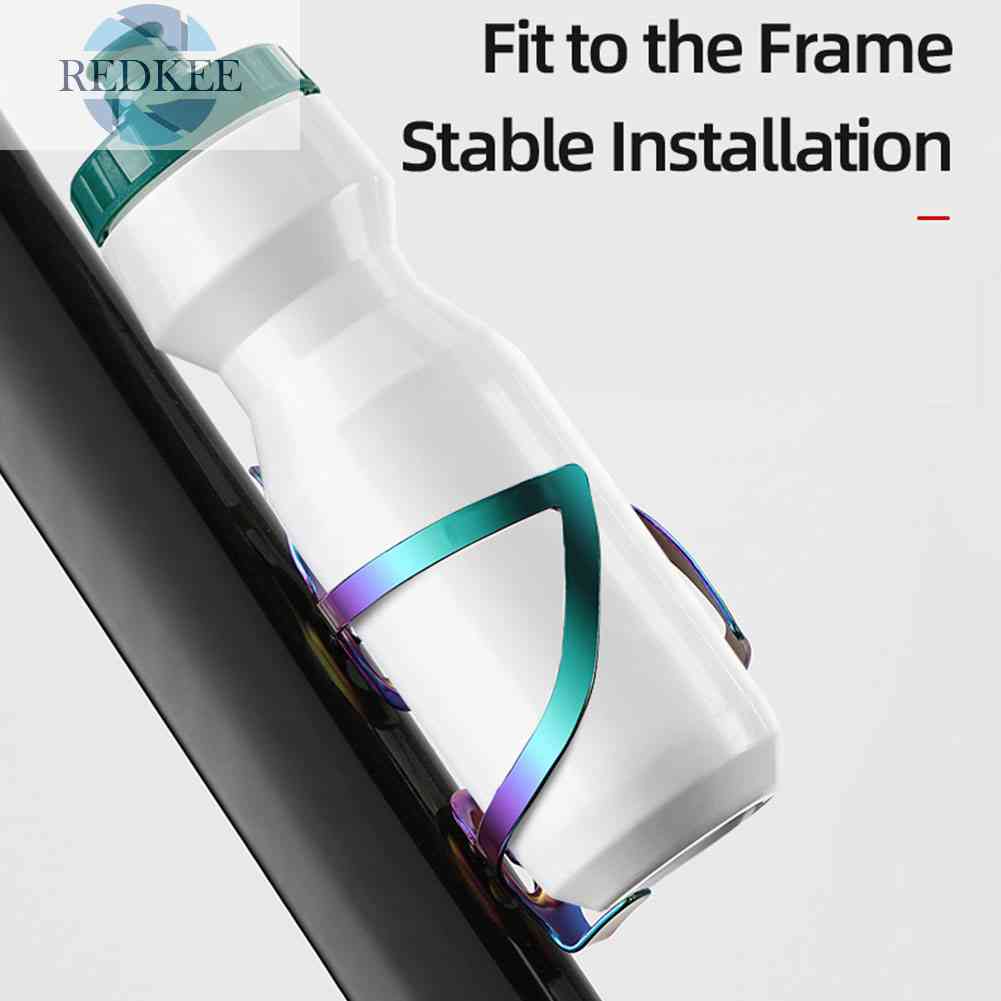 Giá Đỡ Bình Nước Bằng Nhôm / Nhựa Cho Xe Đạp Leo Núi