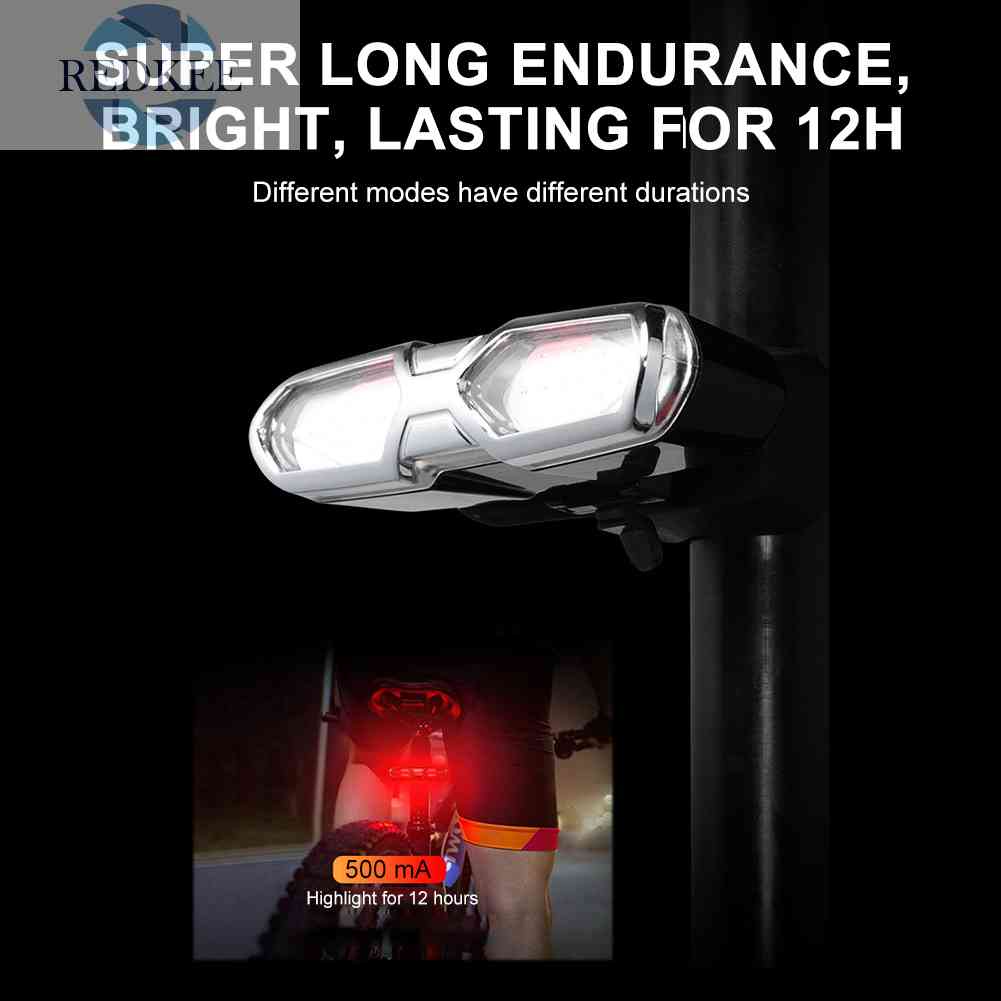 Đèn LED Tín Hiệu Gắn Đuôi Xe Đạp