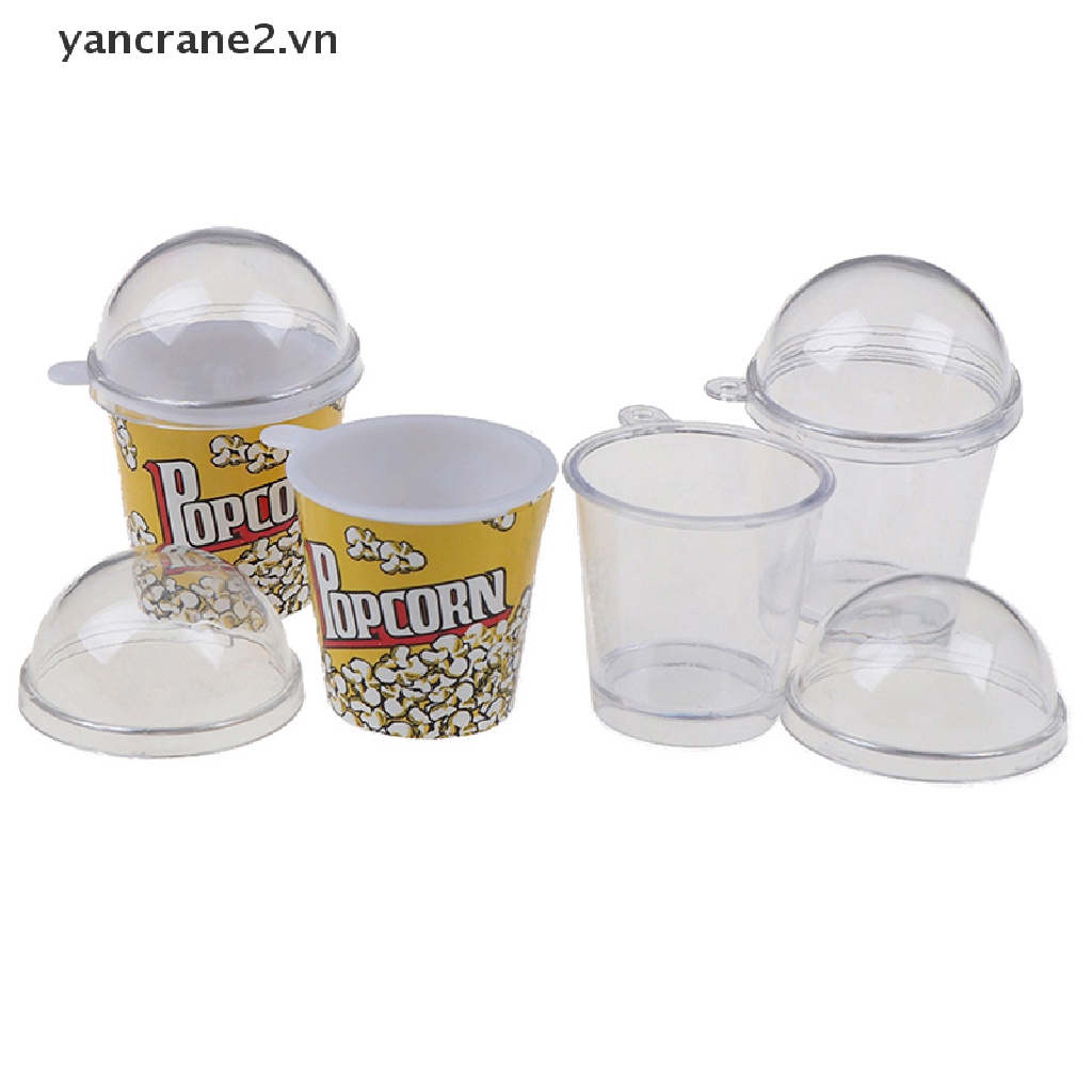 {YAN2} Set 10 Cốc Nhựa Có Nắp Vòm Dành Cho Nhà Búp Bê Dây Điện {yancrane2.vn}} {yancrane2.vn}
