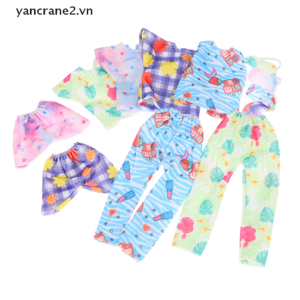 1 Bộ Đồ Ngủ Búp Bê Thủ Công + Đôi Mắt Mặc Hàng Ngày {yancrane2.vn}