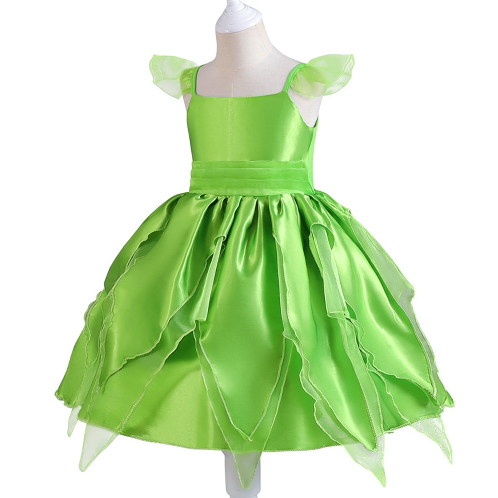 BEAR LEADER Đầm Hóa Trang Công Chúa Tinker Bell Cho Bé Gái 3-7 Tuổi