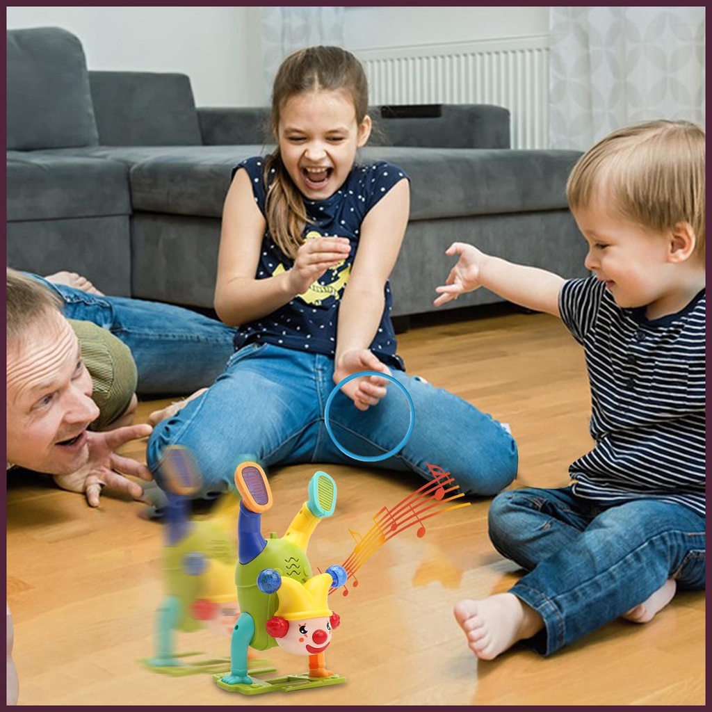 Đồ Chơi Chú Hề Điện Tử Có Đèn LED Và Nhạc Vui Nhộn Cho Bé