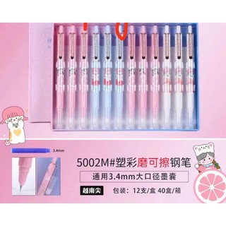 Bút Máy XOÁ ĐƯỢC Dạng Bấm (kèm ống mực ) _LL