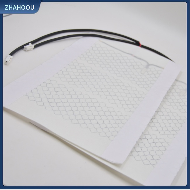 ☃Nhà Cửa☃ Set 2 Tấm Đệm Sưởi Ấm 12v Chất Liệu Sợi Carbon Cho Ghế Ngồi Xe Hơi