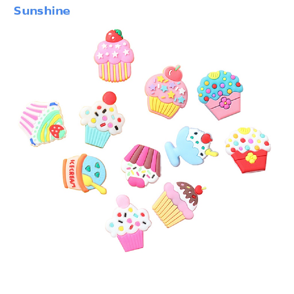 Set 10 Phụ Kiện Trang Trí Giày Hình Bướm Xinh Xắn Bằng PVC