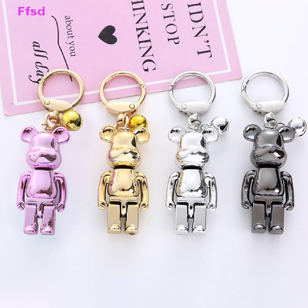{Ffsd} Móc Khóa Acrylic Hình Gấu Hoạt Hình Sáng Tạo Có Thể Dùng Làm Quà Tặng Cho Nữ / Balo /