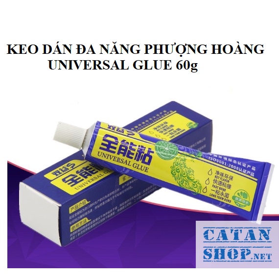 Tuýp keo dán đa năng UNIVERSAL GLUE 60g dán mọi vật dụng, keo cơ khí chuyên dán các đồ vật thay thế đinh vít siêu dính