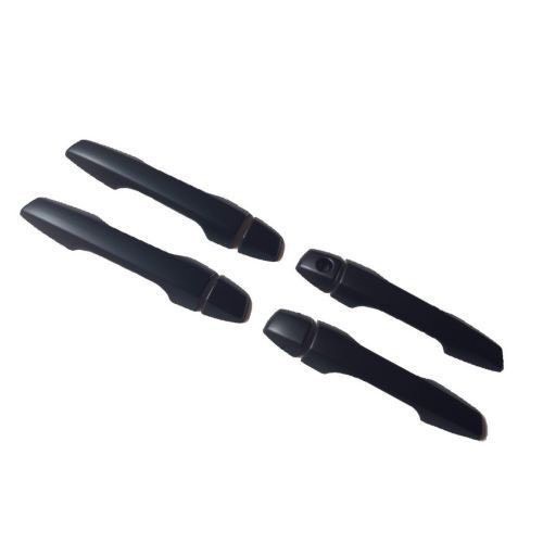 Ốp tay nắm + hõm cửa xe Toyota Cross 2020- 2021- 2022 nhựa đen cao cấp