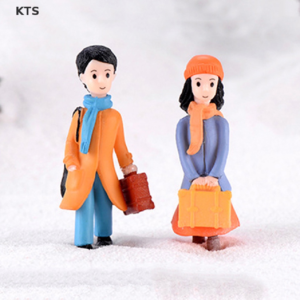 Mô Hình KTS KTS Mini Tự Làm Thủ Công Trang Trí Tiểu Cảnh KTS Du Lịch Cho Cặp Đôi