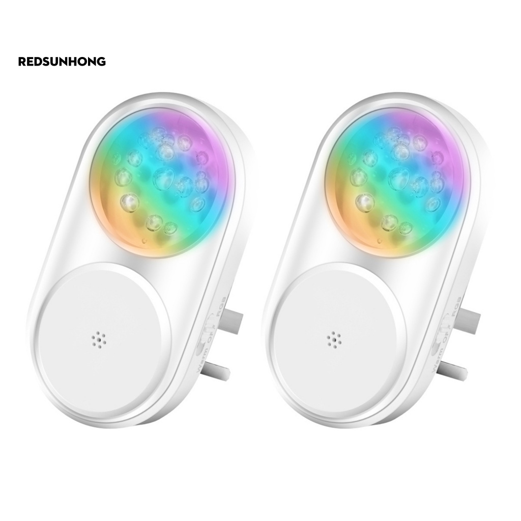 Set 2 Đèn LED Mini Hai Hiệu Ứng Ánh Sáng Ban Đêm Đa Ứng Dụng