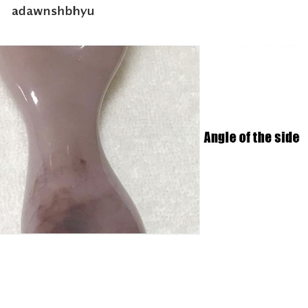 Đá Gua Sha Mát Xa Mặt Và Cơ Thể Bằng Đá Hoa Hồng Tự Nhiên adawnshbhyu